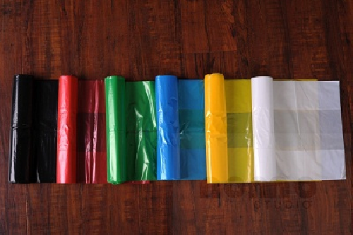 Colored Transparent Plastic Biodegradable Garbage Bags